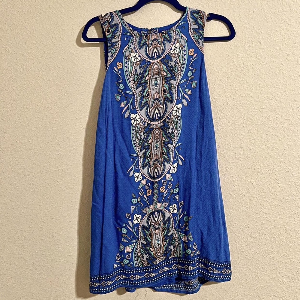 Urban Outfitters Ecote Blue Mini Dress